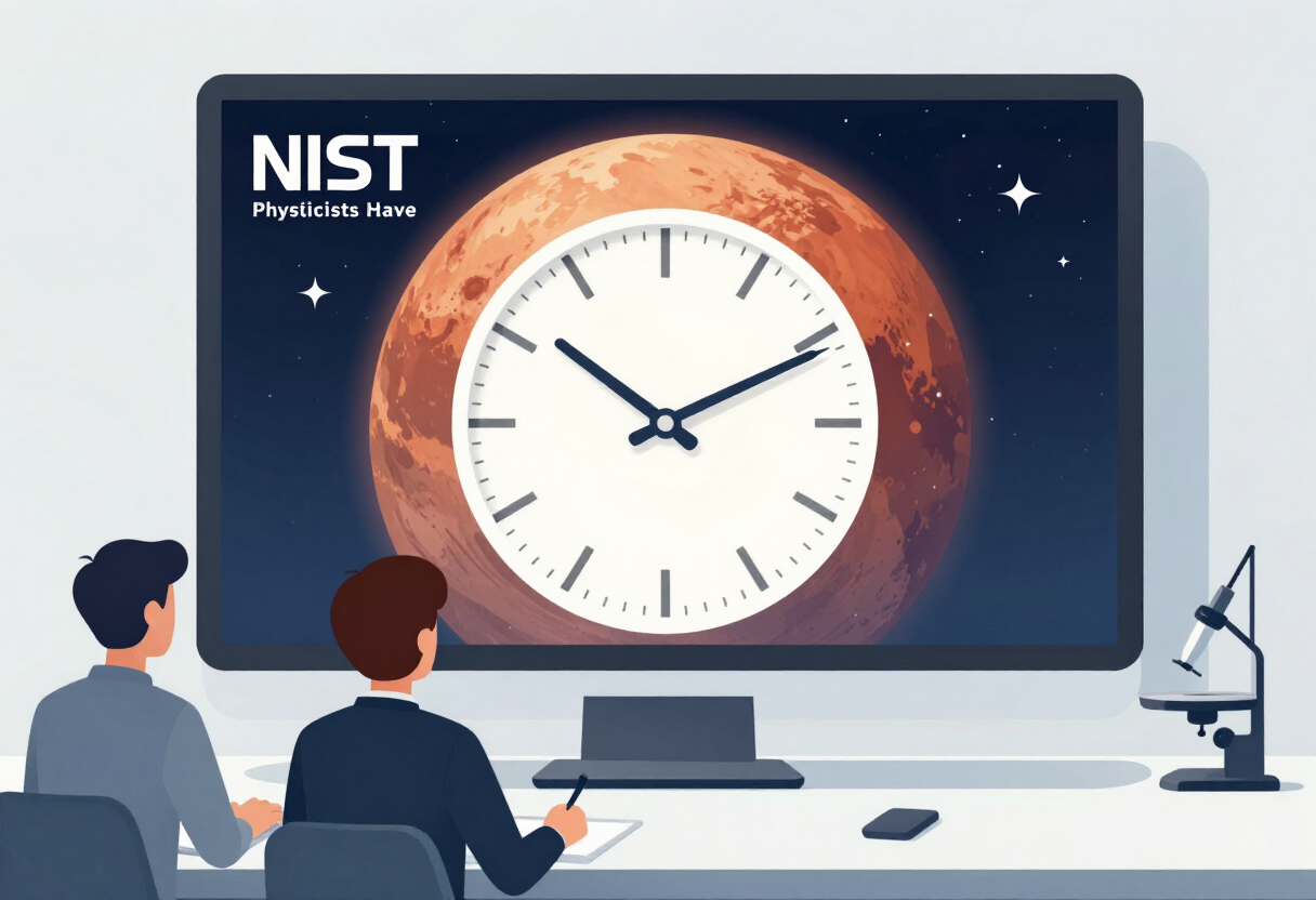 What Time Is It on Mars? NIST Physicists Have the Answer.